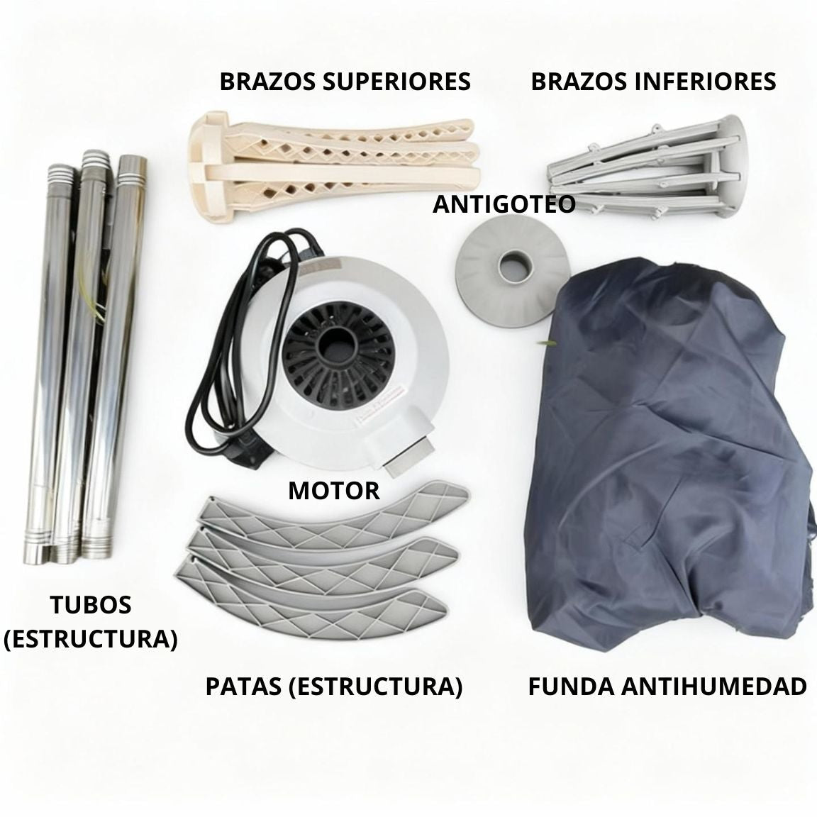 Secador de ropa plegable